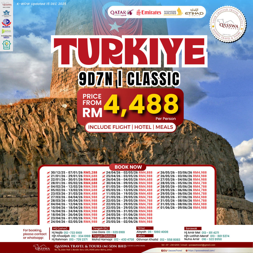 TURKIYE CLASSIC 9D7N