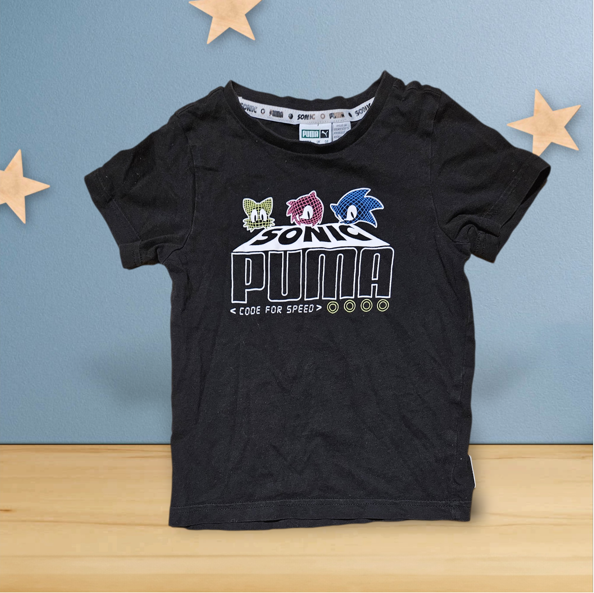 3 ans - PUMA - chandail noir Sonic