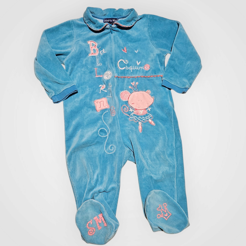 24 mois - Souris Mini - pyjama doux