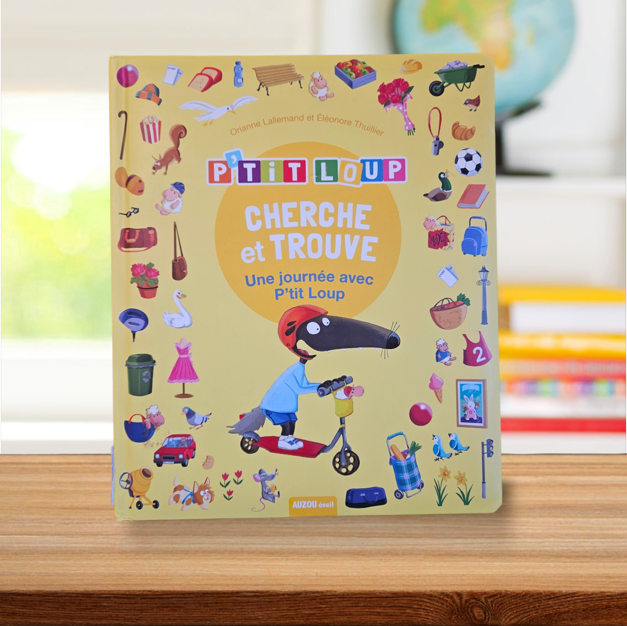 Cherche et trouve du P'tit loup - une journée avec P'tit loup