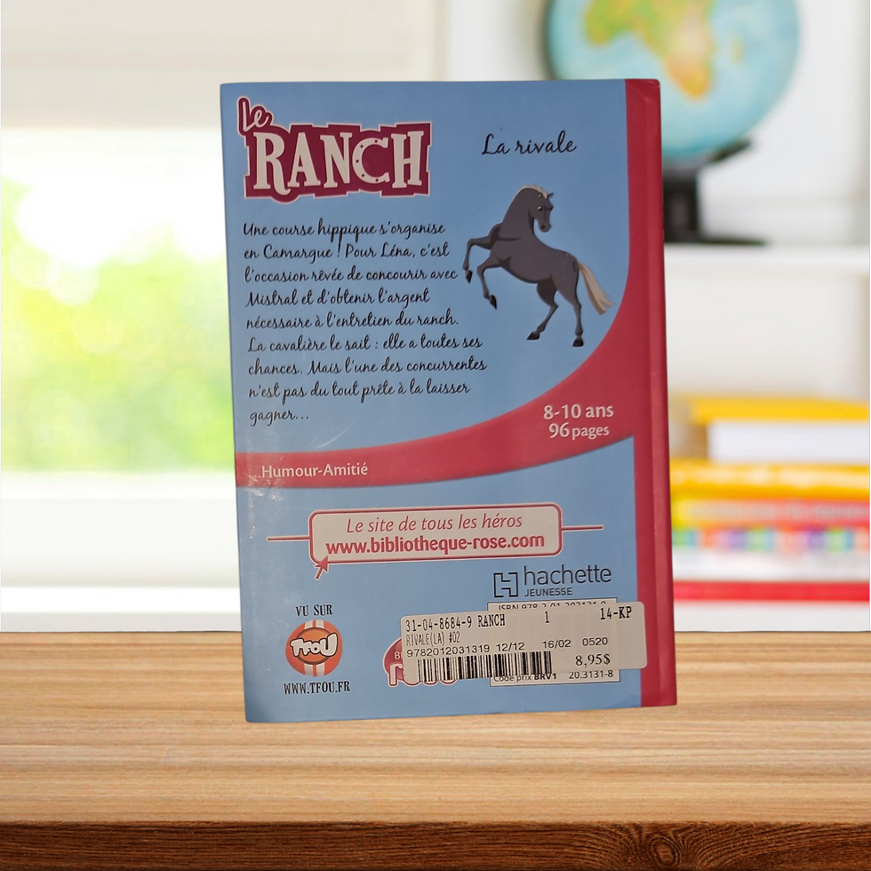 Miniature : Le ranch - La rivale - livre de la bibliothèque rose