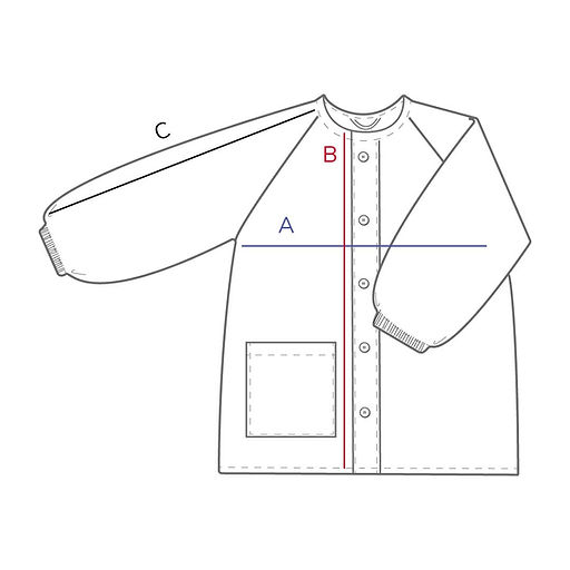 blouse écolier enfant taille