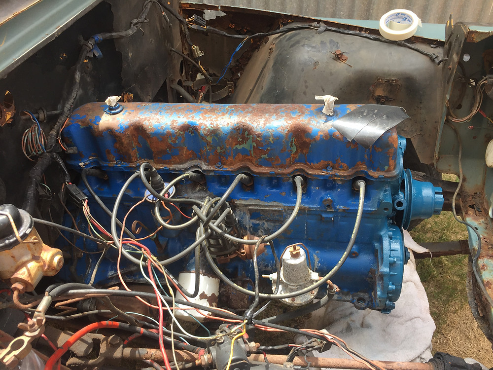 Rusty The Jeep Engine Runs For The First Time In 10 Years