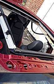 car roof glass removal