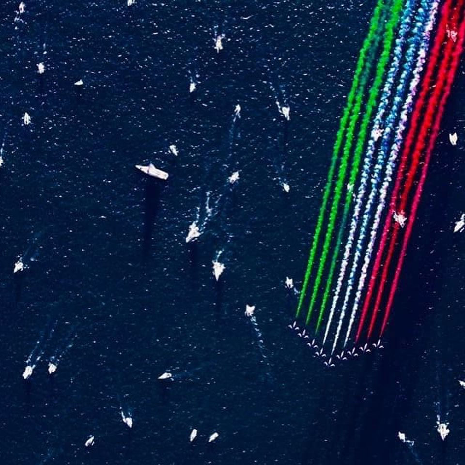 Miniatura: CAPPELLINO FRECCE TRICOLORI