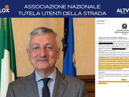 Il Prefetto di Perugia annulla le multe del Comune: necessaria l'omologazione dell'apparecchio.