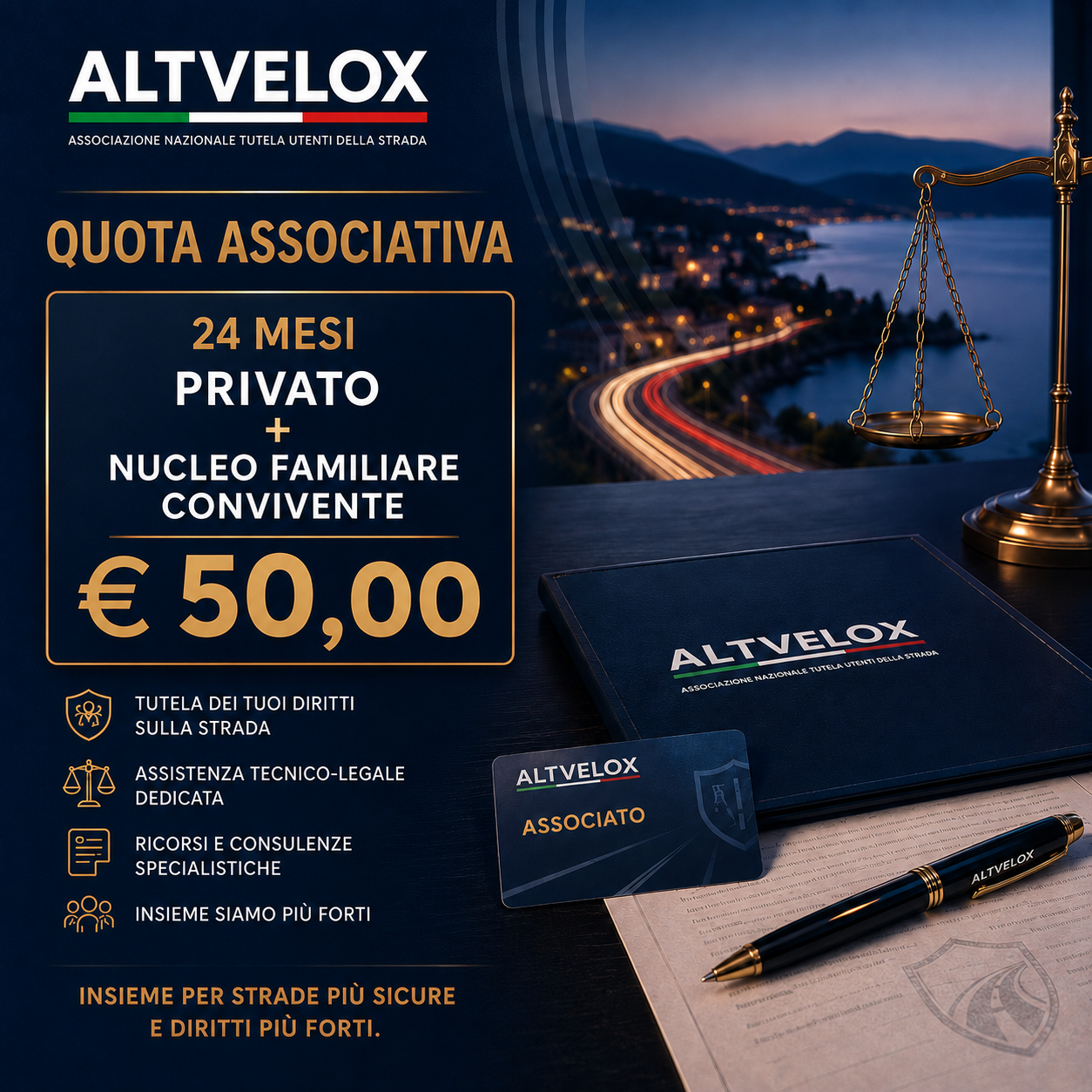 24 MESI PRIVATO + NUCLEO FAMILIARE
