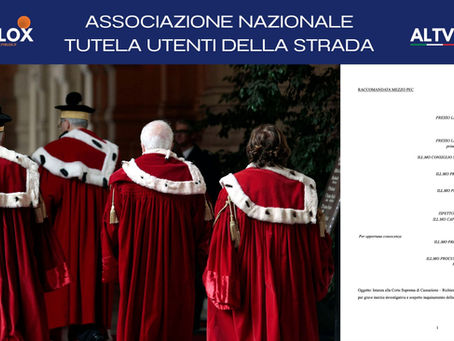 Altvelox chiede l’intervento della Cassazione: Procura di Belluno inerte e cittadini privati di sicurezza e giustizia.