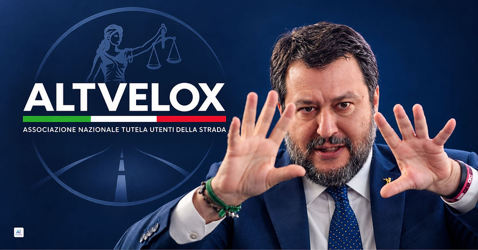Decreto “SALVAVELOX”: Come avevamo detto, come un gatto in tangenziale.