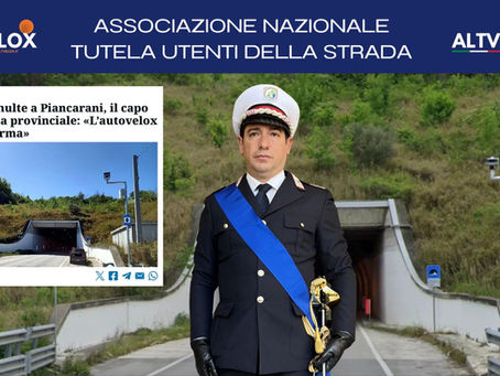 Autovelox di Piancarani (SP3 – Teramo): profili di illegittimità e responsabilità istituzionali.