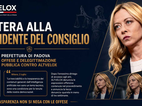 Quando gli atti diventano scomodi arrivano le offese. Lettera aperta alla presidente del consiglio.
