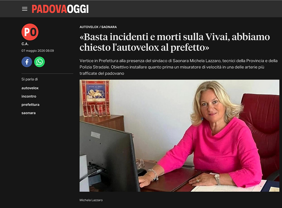 Padova oggi del 07.06.2026