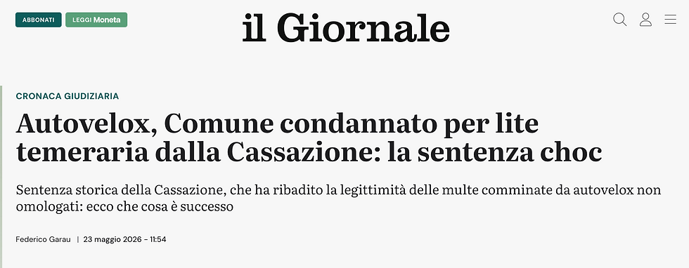 Il Giornale 23.05.2026