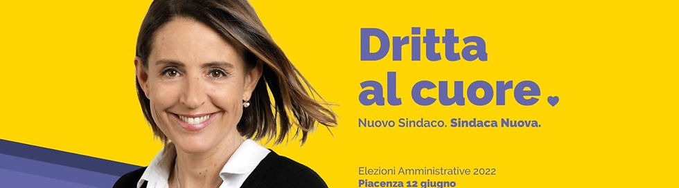 Sindaco di Piacenza Katia Tarasconi
