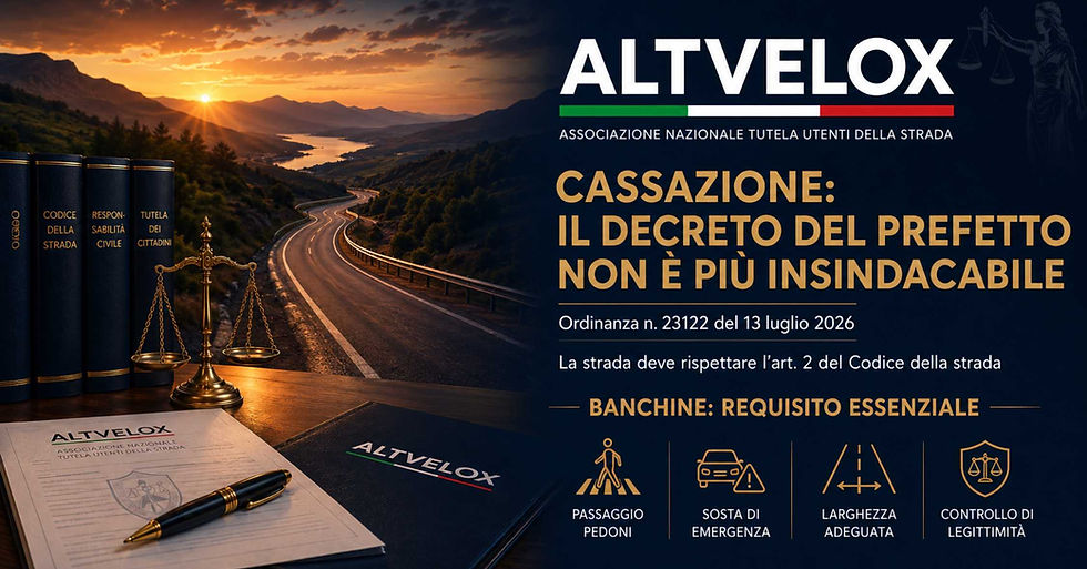 la Cassazione ribadisce che l’autorizzazione prefettizia può essere disapplicata quando la strada non possiede i requisiti imposti dal Codice