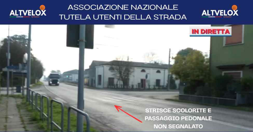 Gaiba (RO): Sicurezza a parole e zebre scolorite. Prima la manutenzione, poi i controlli.