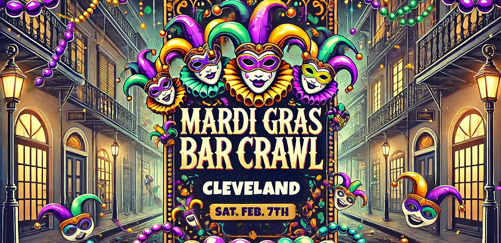 Mardi Gras Bar Crawl