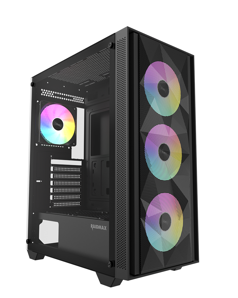 BOITIER RAIDMAX V217 4X FAN ARGB