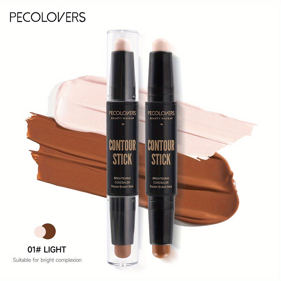 Thumbnail: PECOLOVERS Double Head Highlight & Contour Pen - Radiant Highlighter + Seamless 