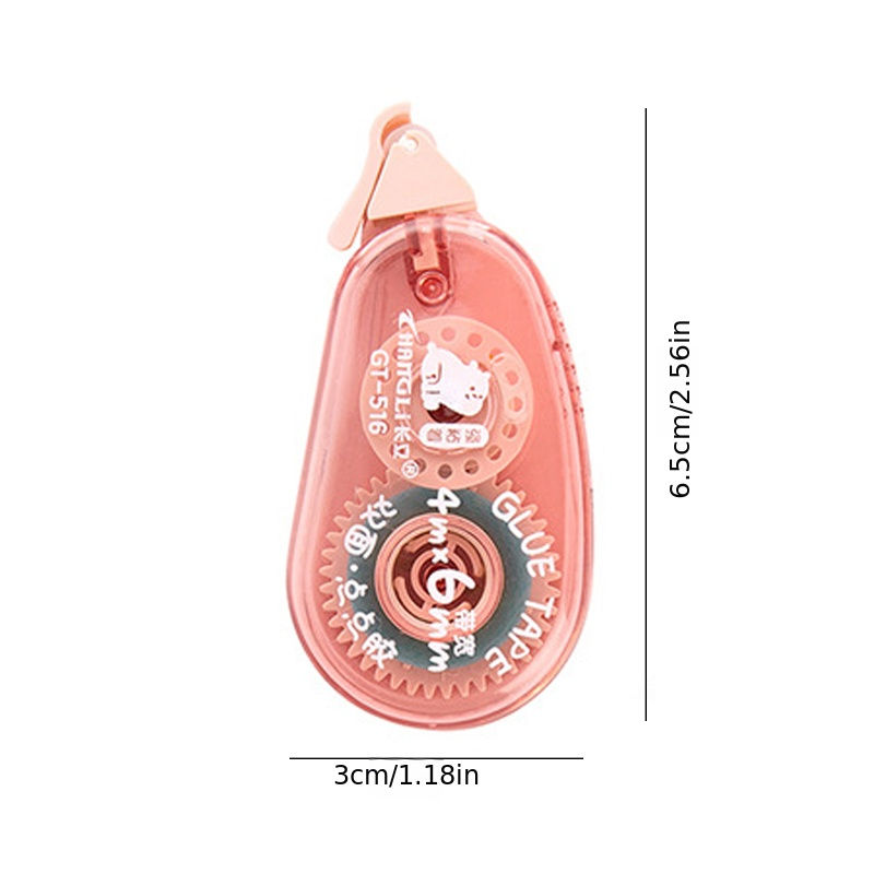 Thumbnail: [Acid-Free] Double-Sided Dot Tape | 1 Roll of 0.23" x 157" | Transparent Adhesiv