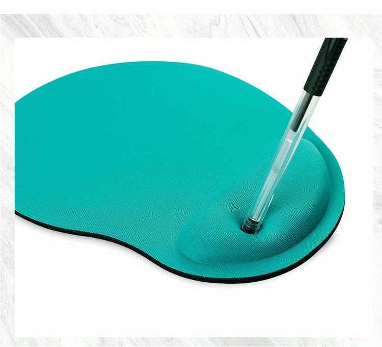 Thumbnail: [EVA Wrist Mouse Pad] 1pc EVA Wrist Mouse Pad - 23cm x 17.5cm, Lightweight, Anti