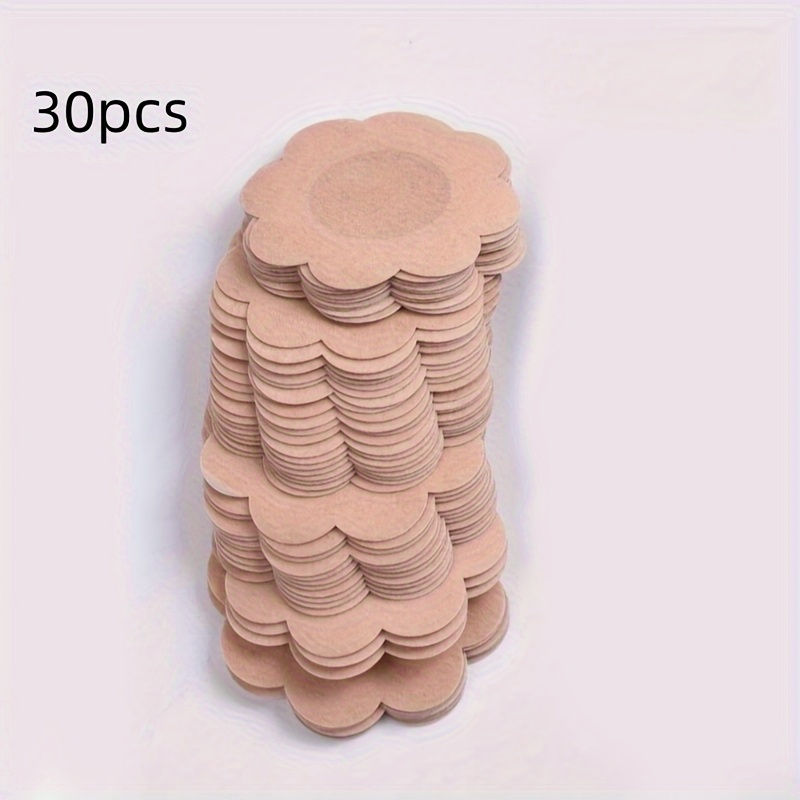 Thumbnail: 30pcs Ultra-Thin Disposable Nipple Covers | Breathable Non- Fabric, Anti-Bulge D
