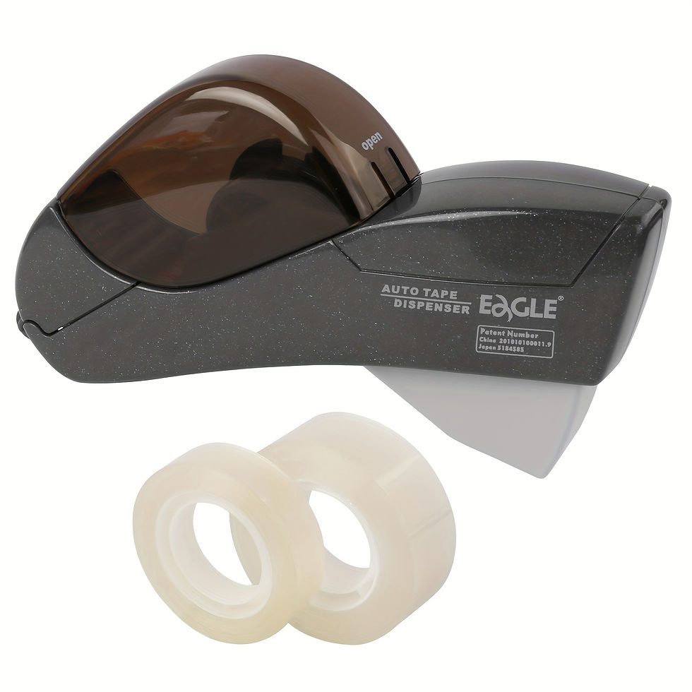 Thumbnail: Automatic Tape Dispenser with One-Touch Operation - No Batteries Needed, Ergonom