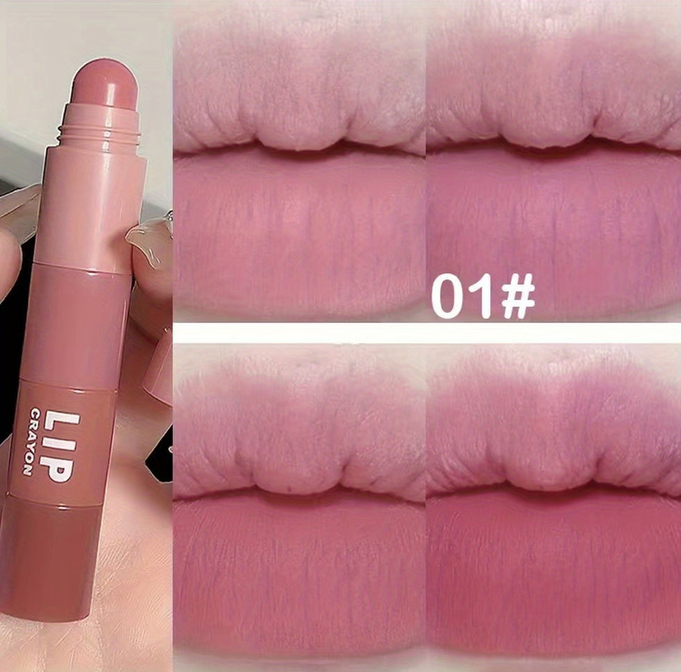 Thumbnail: [4in1 Crayon Lipstick] 4in1 Matte Waterproof Velvet Crayon Lipstick | Four Color