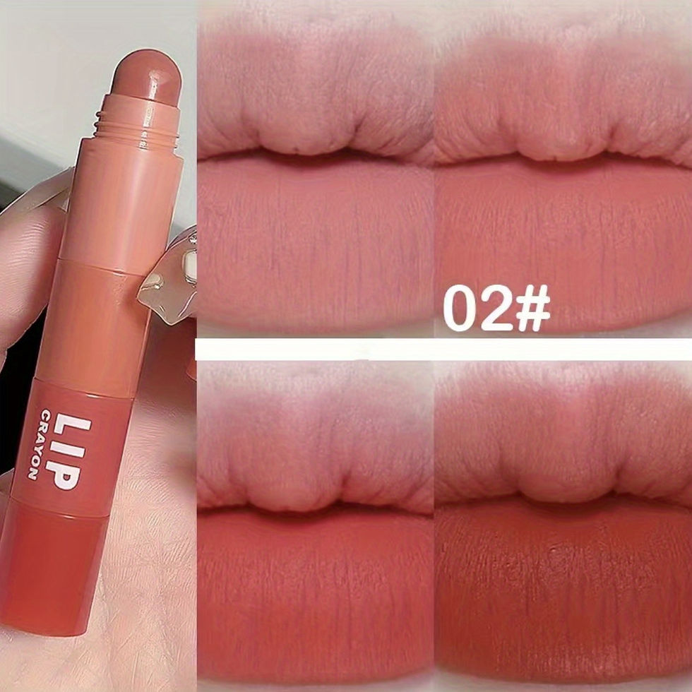 Thumbnail: [4in1 Crayon Lipstick] 4in1 Matte Waterproof Velvet Crayon Lipstick | Four Color