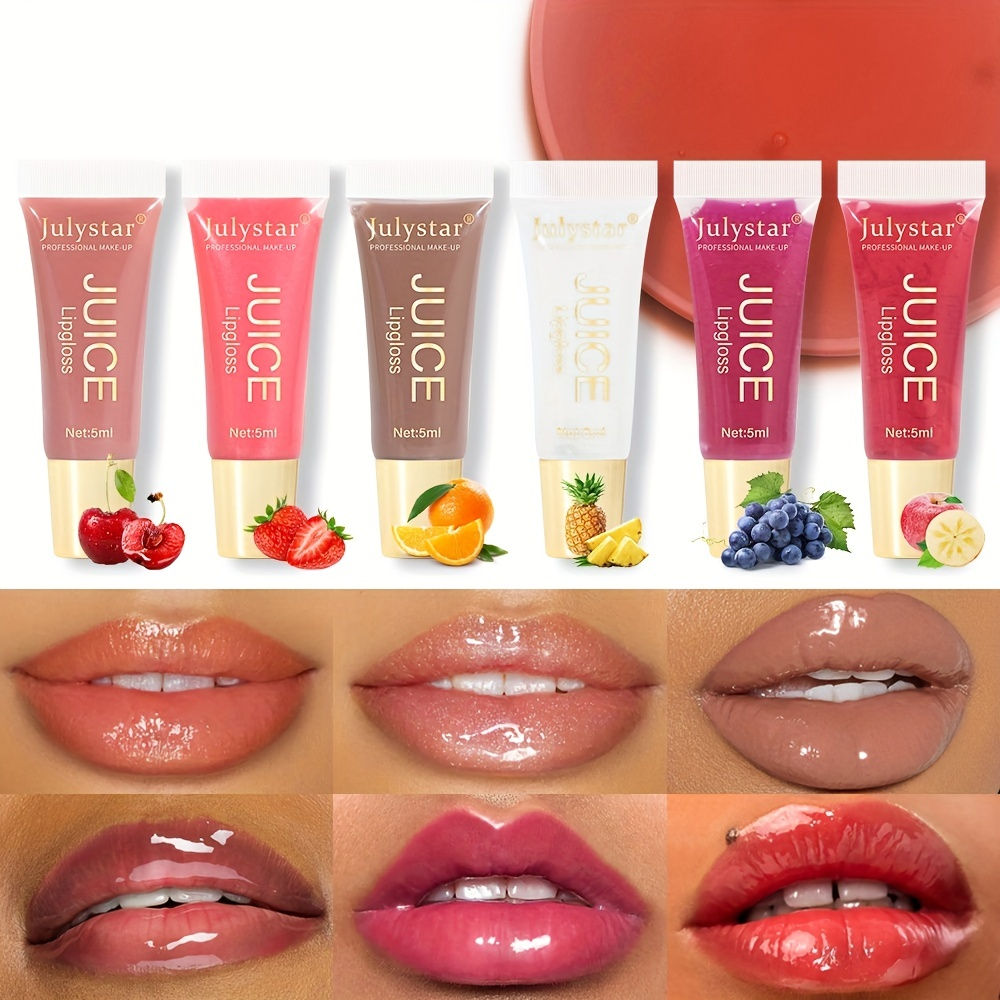 [Natural Lip Oil] Long-lasting Moisturizing Mirror Lip Oil | Beauty Natural Frui