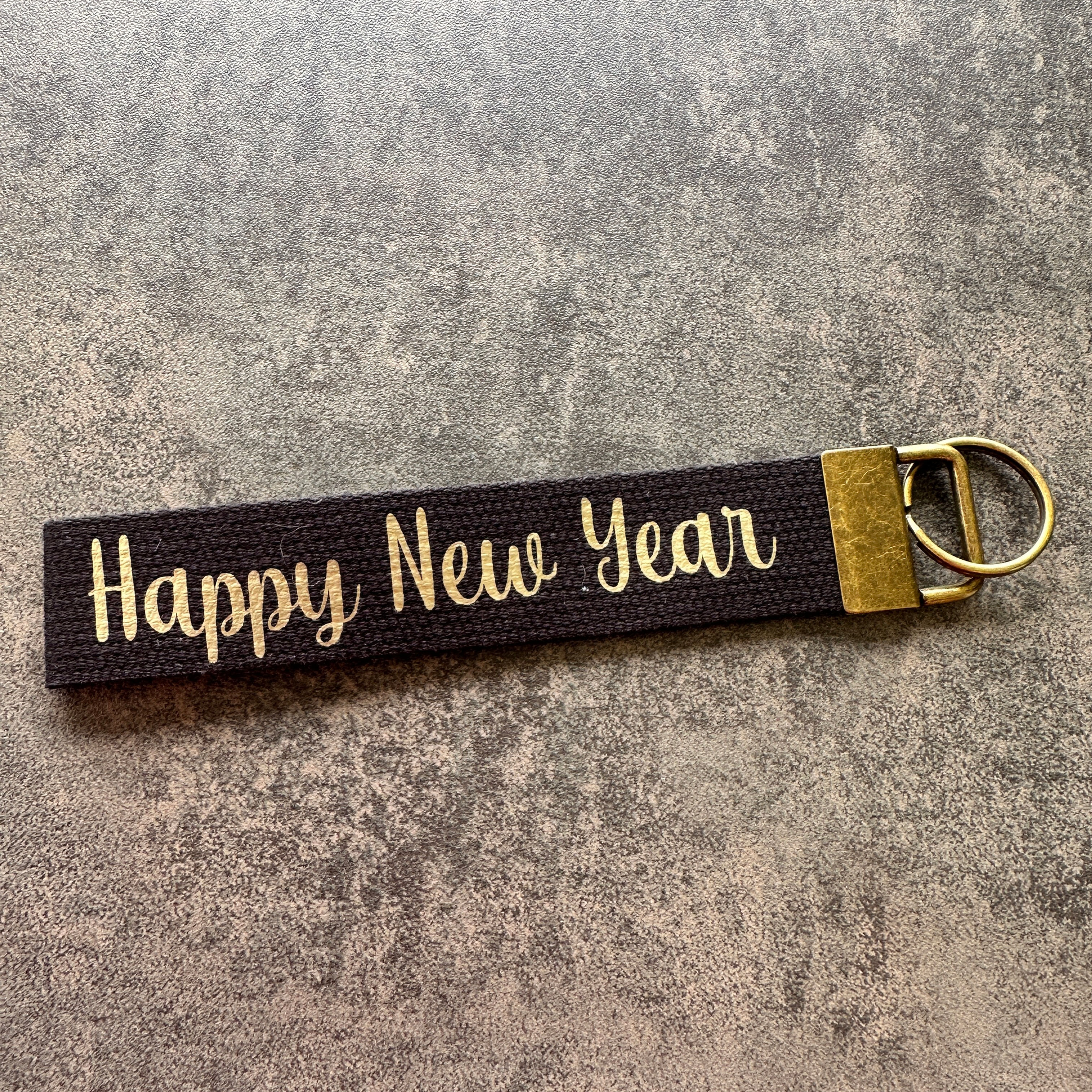 Schlüsselanhänger "Happy new year"