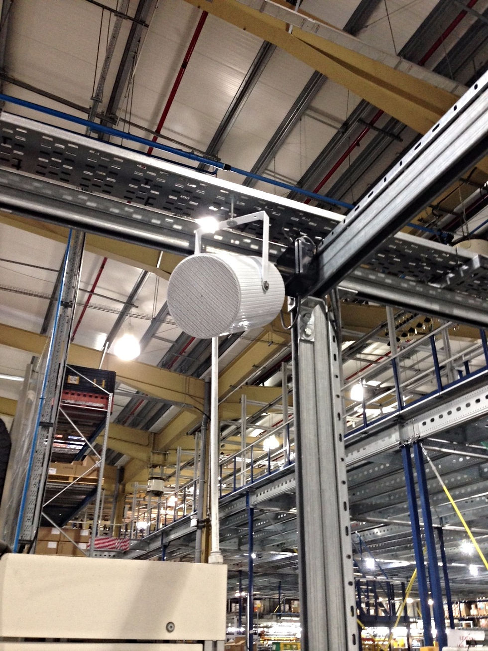 Sound projector installation