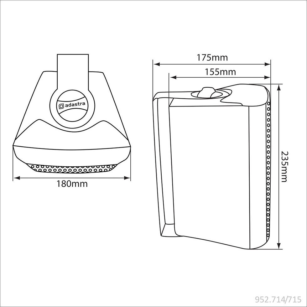 Thumbnail: 120 Watt Two zone PA package with standard 5.25” cabinet speakers