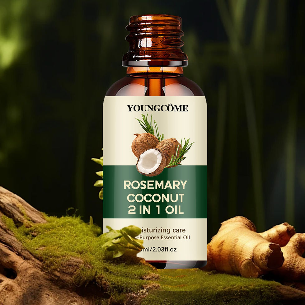 Miniatura: Rosemary Oil Hair Essential Coconut Oil Improve Hair Loss And Nourishes Strengt