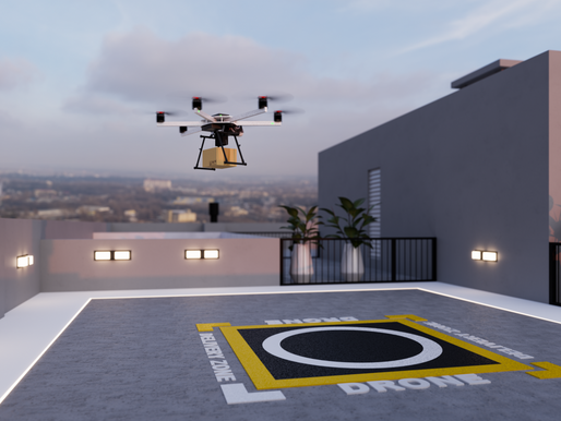 Cascavel tem o primeiro empreendimento capaz de receber alimentos por drone