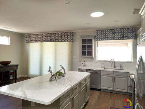Transitional Kitchen Remodel by Tintas Granite & Flooring project photo