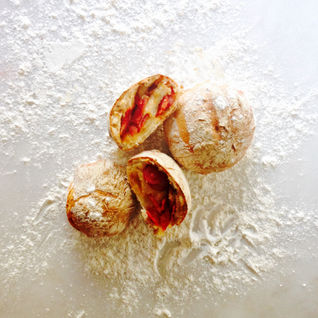 Pão com Chouriço e ervas aromáticas