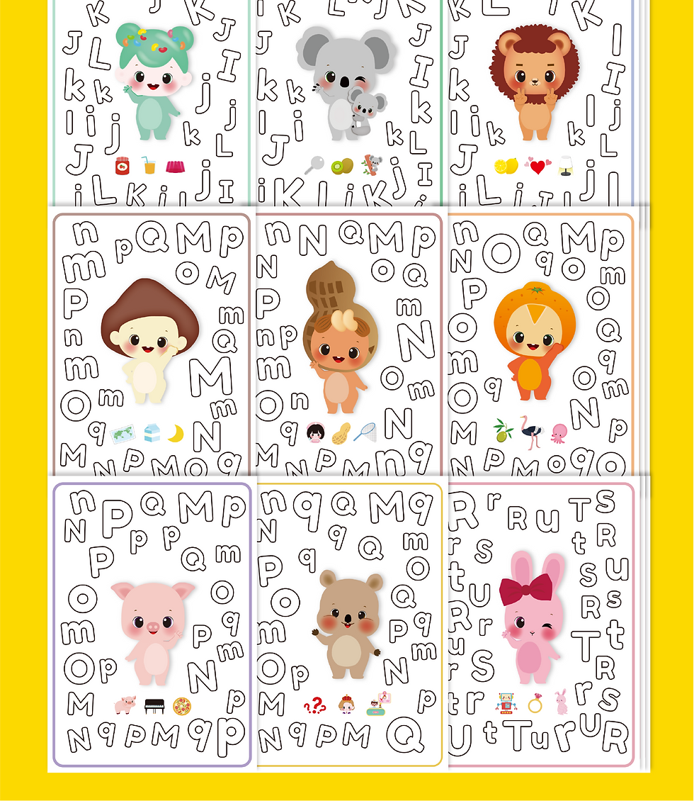 Thumbnail: Alphabet Letter Coloring (52 Pages)