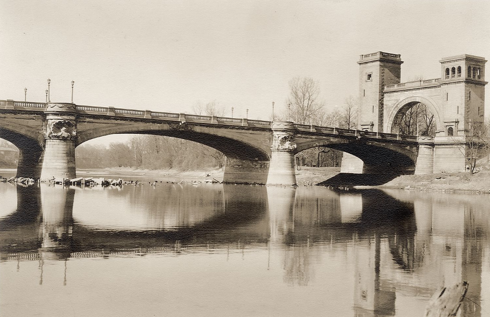 Emrichsville Bridge Indianapolis bridge history WHite River
