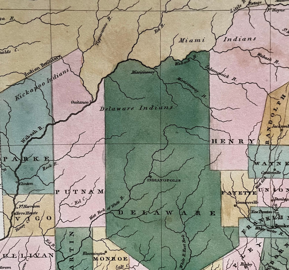 The Native American Presence at the Founding of Indianapolis