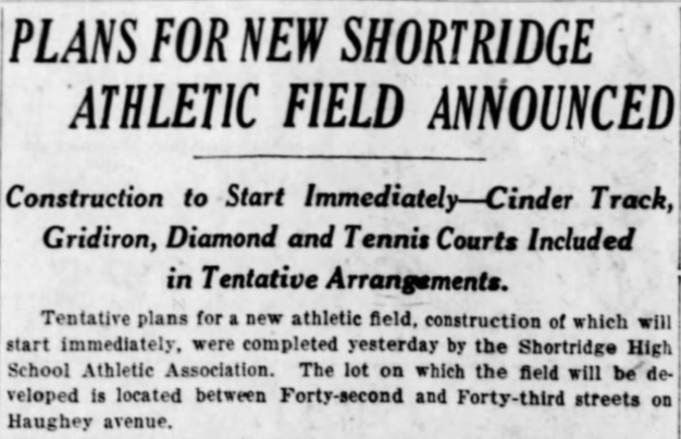 Indianapolis history newspaper shortridge high school football
