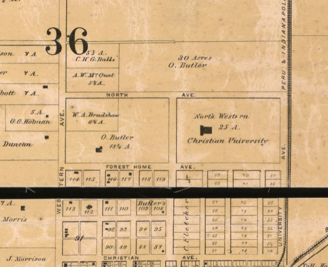 Indianapolis history Butler University