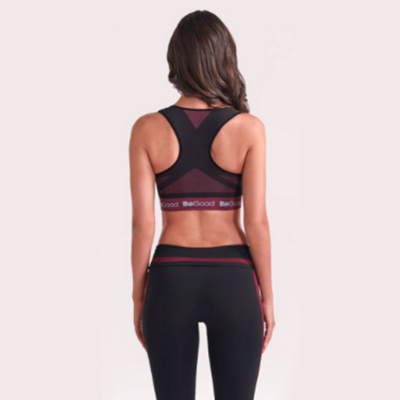 Top double-face bordeaux-nero 