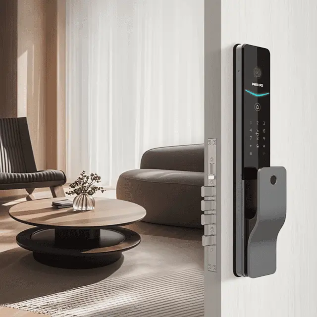 Thumbnail: Philips Easykey DDL720FVP  人臉視像智能鎖 曜石黑 (香港行貨)