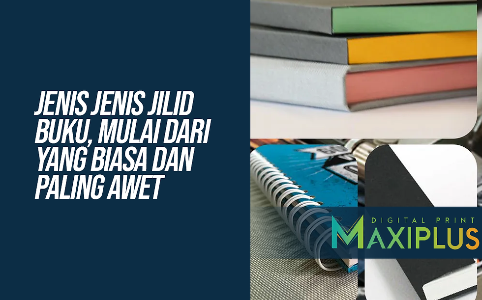 jenis -jenis jilid buku yang perlu kalianketahui