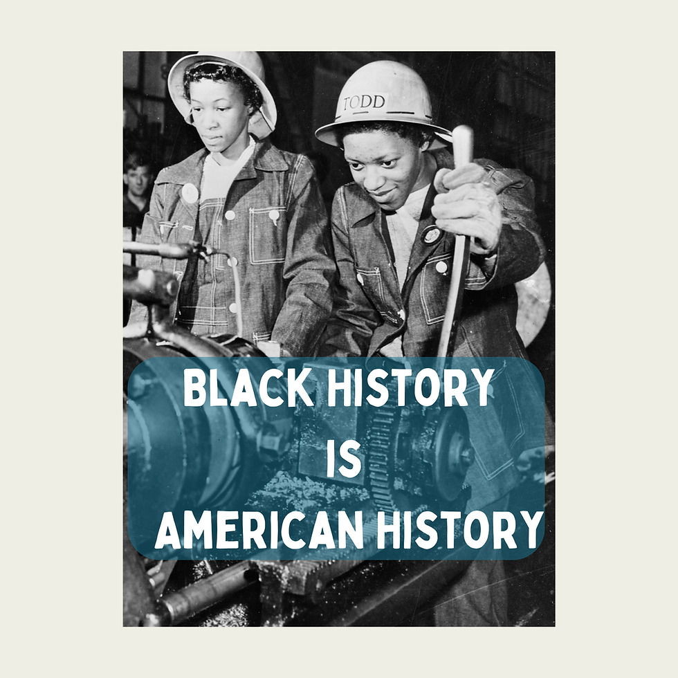 Black History is American History 