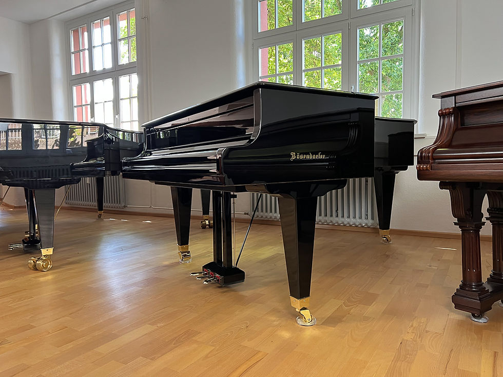 Miniaturbild: BÖSENDORFER Konzert 225 cm schwarz poliert