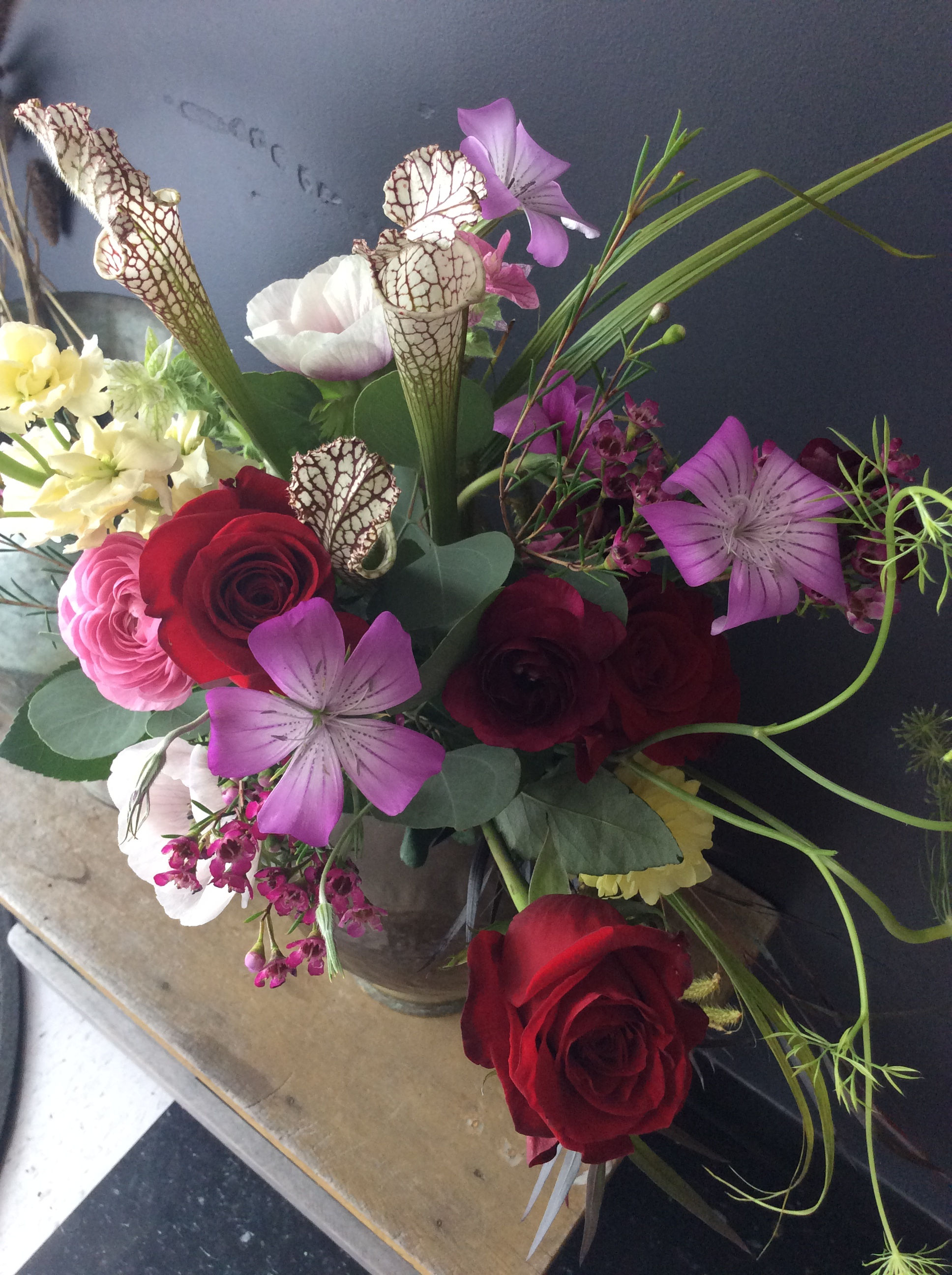 Valentine's Day Low Profile Vase/Container