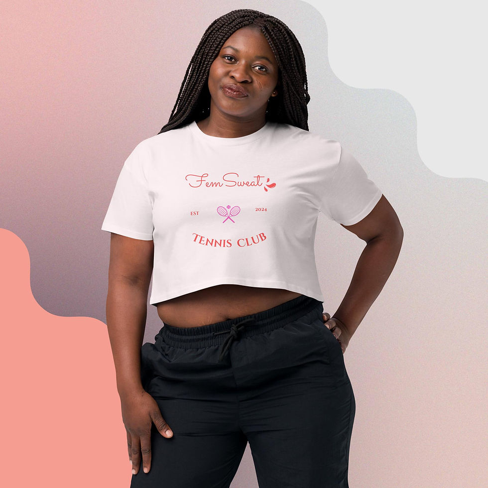 Thumbnail: FemSweat Tennis crop top