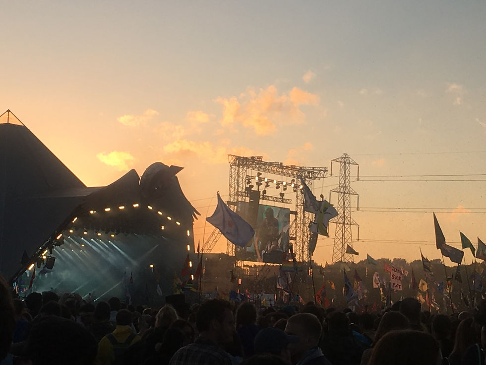 Pyramid Stage - GLASTONBURY